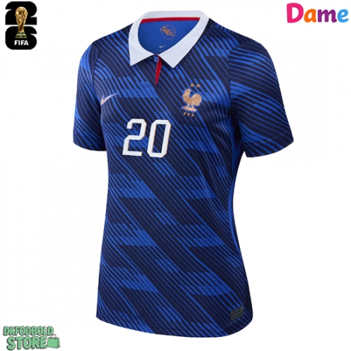 Frankrig Desire Doue #20 Replika Hjemmebanetrøje Dame VM 2026 Kortærmet